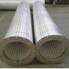 Fiber bed demister
